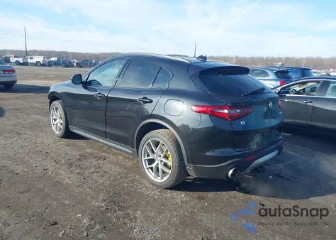 2018 Alfa Romeo Stelvio Ti Sport Awd from USA, damaged, VIN ZASFAKNN4J7B70238